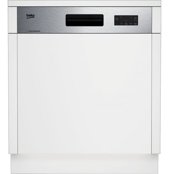 Lave-vaisselle Intégrable Bandeau Inox 60cm BEKO PDSN25311X