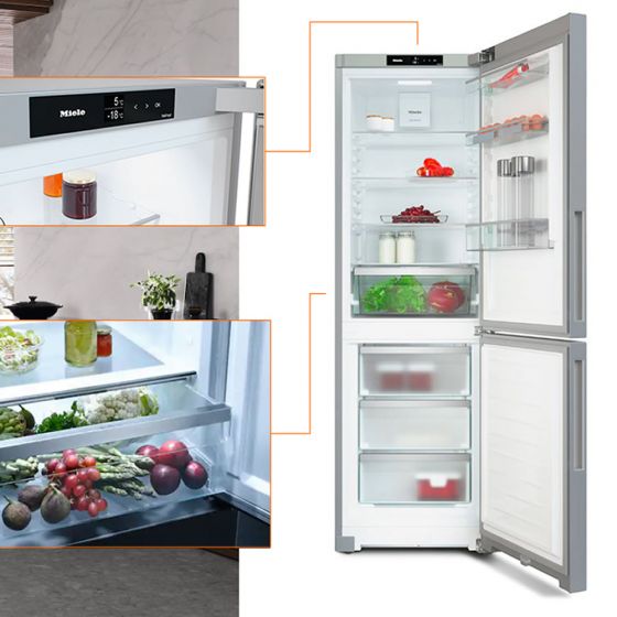 Réfrigérateur Combiné MIELE KFN4375CDEL
