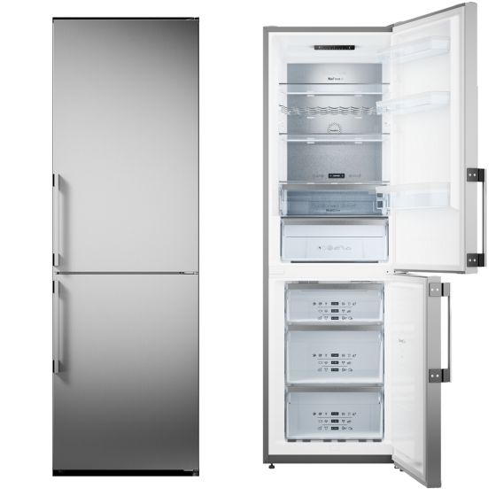Réfrigérateur Combiné 326 Litres Inox ASKO RFN23841S