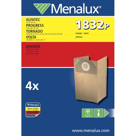 Sacs Aspirateur MENALUX 1832P