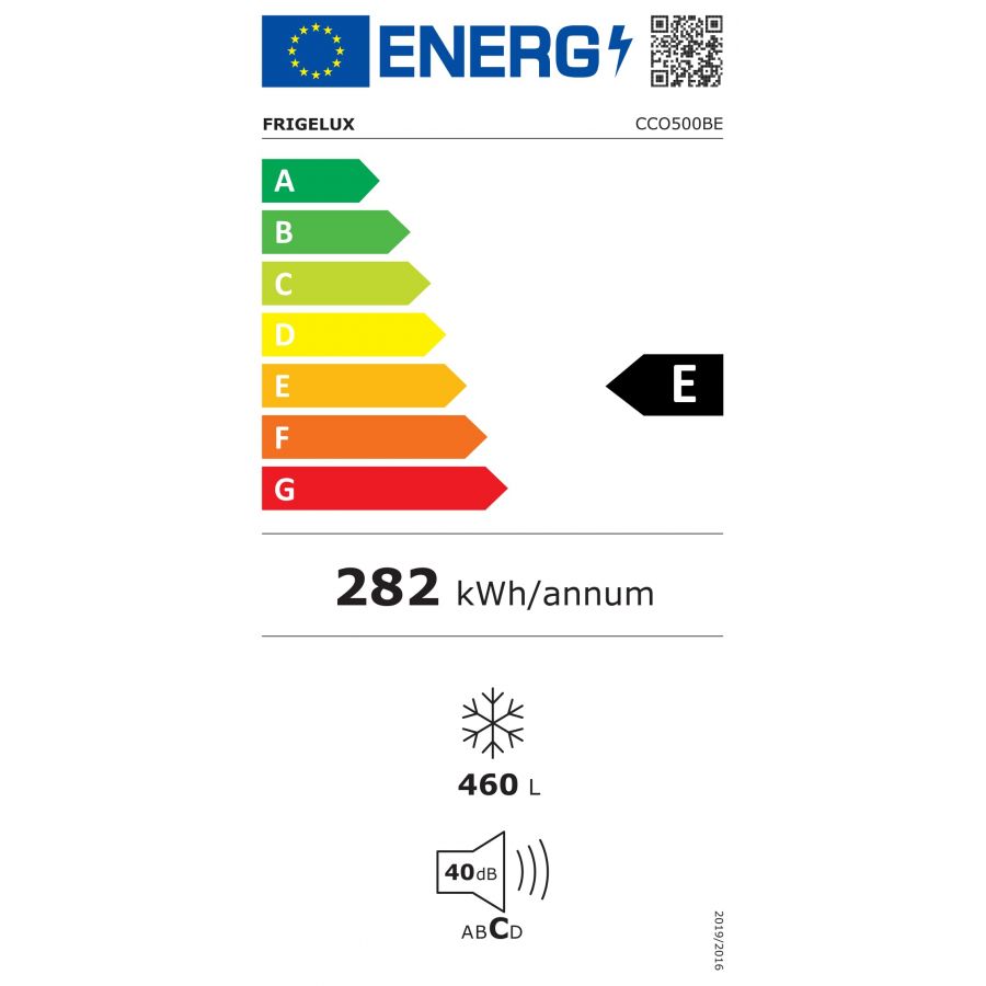 Congélateur coffre 460 Litres FRIGELUX CCO500BE