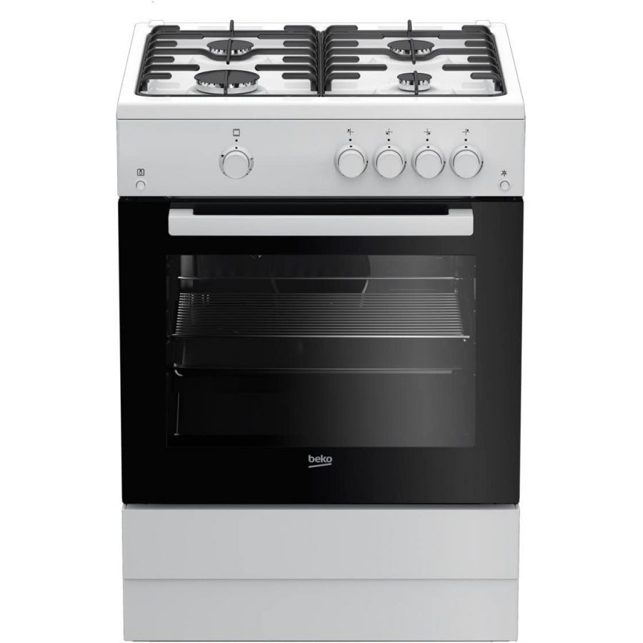 Cuisinière Gaz BEKO FSG62010FW