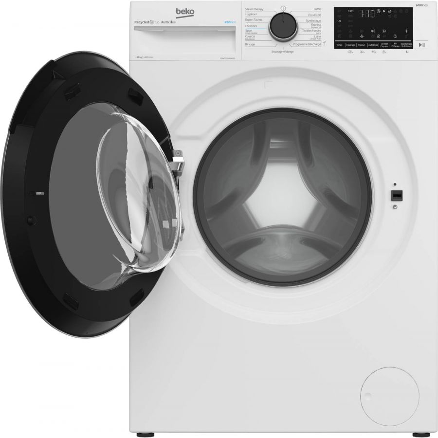 Lave linge Frontal 10 kg BEKO B5WFT51041WDOS