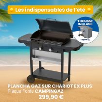 PLANCHA GAZ SUR CHARIOT EX PLUS CAMPINGAZ 3000006755