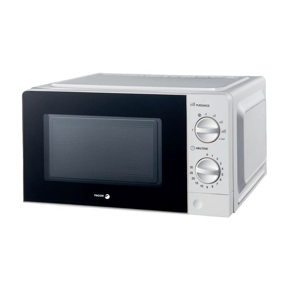Four Micro-ondes Gril Blanc FMO207GW - 20L - 700W - Manettes