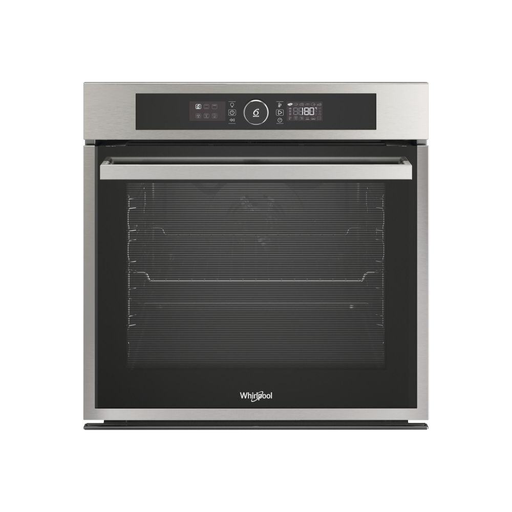 Four Whirlpool AKZ9797IX - Pyrolyse - 6ème Sens - 73L - Inox