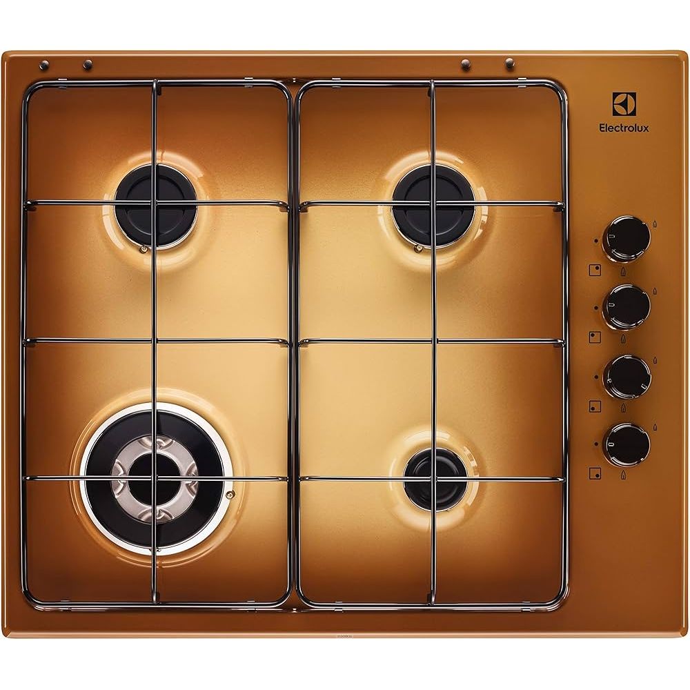 Plaque de Cuisson Gaz Electrolux EGS6414T - 4 Foyers - Foyer Wok 4kW - Terre de France Plaque de Cuisson Gaz Electrolux EGS6414T - 4 Foyers - Foyer Wok 4kW - Terre de France