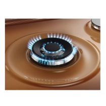 Plaque de Cuisson Gaz Electrolux EGS6414T - 4 Foyers - Foyer Wok 4kW - Terre de France