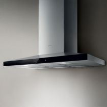 Hotte Murale Elica PRF0110510 - Inox/Verre Noir - 713 m³/h - Classe B