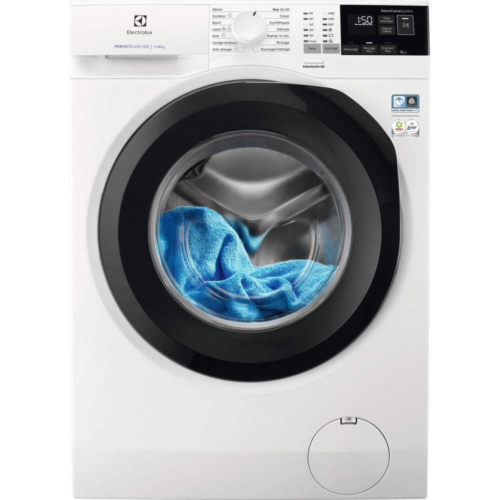 Lave-linge Electrolux EW6FI4112RA - SensiCare - 10kg - 1400tr/min - Classe A Lave-linge Electrolux EW6FI4112RA - SensiCare - 10kg - 1400tr/min - Classe A