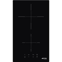 Table Induction Smeg SI2321D - 2 foyers - 30cm - Noir